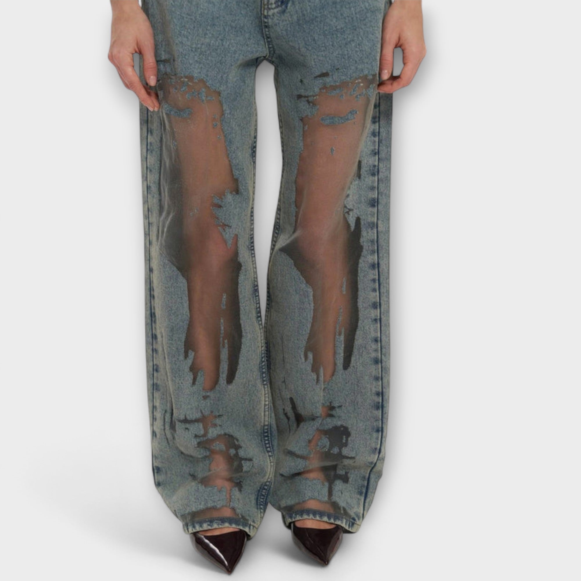 Rayne - Trixie Clear Blue Denim Jeans