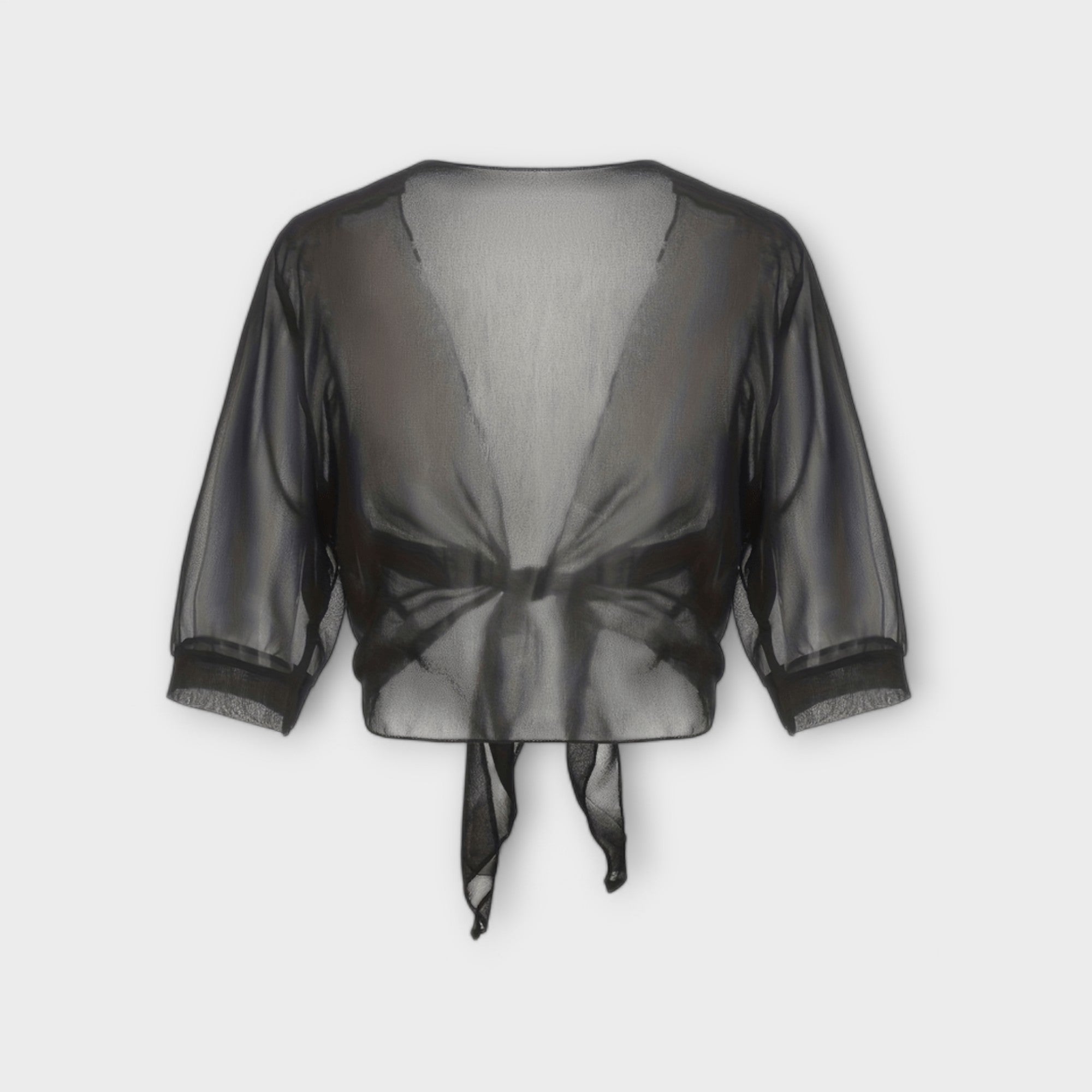 Olivia - Blouse with Open Front