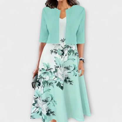 Women's Midi Dress with Jacket